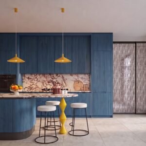 Pendant Lamp Nox 40 Yellow Uncategorized Great Lighting UK Ltd