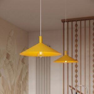 Pendant Lamp Nox 40 Yellow Uncategorized Great Lighting UK Ltd