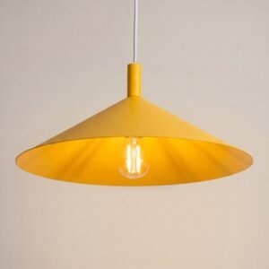Pendant Lamp Nox 40 Yellow Uncategorized Great Lighting UK Ltd