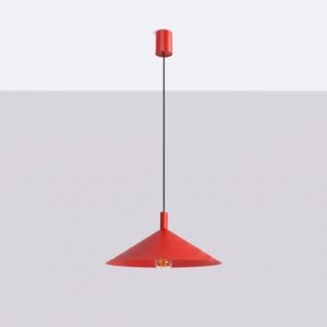 Pendant Lamp Nox 40 Red Red Pendant Lights Great Lighting UK Ltd