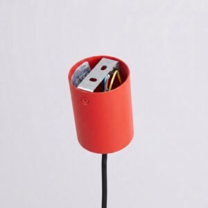 Pendant Lamp Nox 40 Red Red Pendant Lights Great Lighting UK Ltd