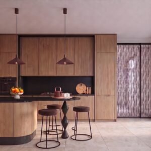 Pendant Lamp Nox 40 Brown Uncategorized Great Lighting UK Ltd