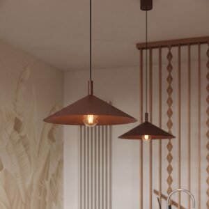Pendant Lamp Nox 40 Brown Uncategorized Great Lighting UK Ltd