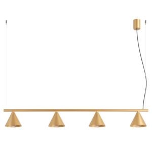 Chandelier Nox 4L Gold Uncategorized Great Lighting UK Ltd