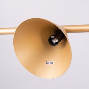 Chandelier Nox 4L Gold Uncategorized Great Lighting UK Ltd