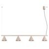Chandelier Nox 4L Taupe Uncategorized Great Lighting UK Ltd