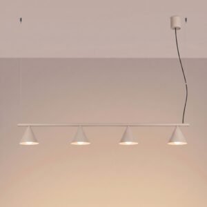 Chandelier Nox 4L Taupe Uncategorized Great Lighting UK Ltd