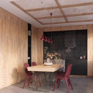 Chandelier Nox 4L Burgundy Uncategorized Great Lighting UK Ltd