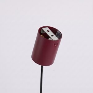 Chandelier Nox 4L Burgundy Uncategorized Great Lighting UK Ltd