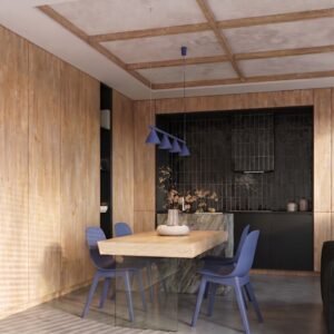 Chandelier Nox 4L Ultramarine Uncategorized Great Lighting UK Ltd