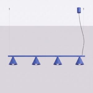 Chandelier Nox 4L Ultramarine Uncategorized Great Lighting UK Ltd