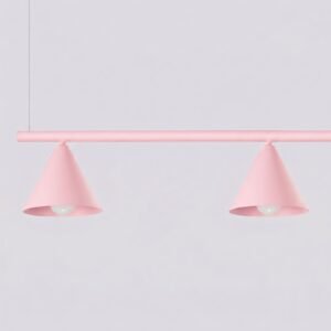 Chandelier Nox 4L Pink Uncategorized Great Lighting UK Ltd