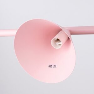 Chandelier Nox 4L Pink Uncategorized Great Lighting UK Ltd