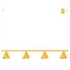 Chandelier Nox 4L Yellow Uncategorized Great Lighting UK Ltd