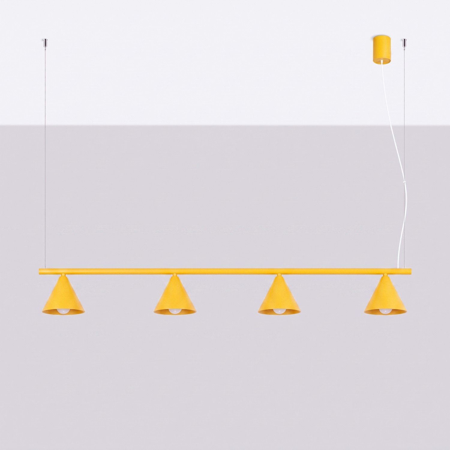 Chandelier Nox 4L Yellow Uncategorized Great Lighting UK Ltd
