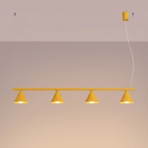 Chandelier Nox 4L Yellow Uncategorized Great Lighting UK Ltd