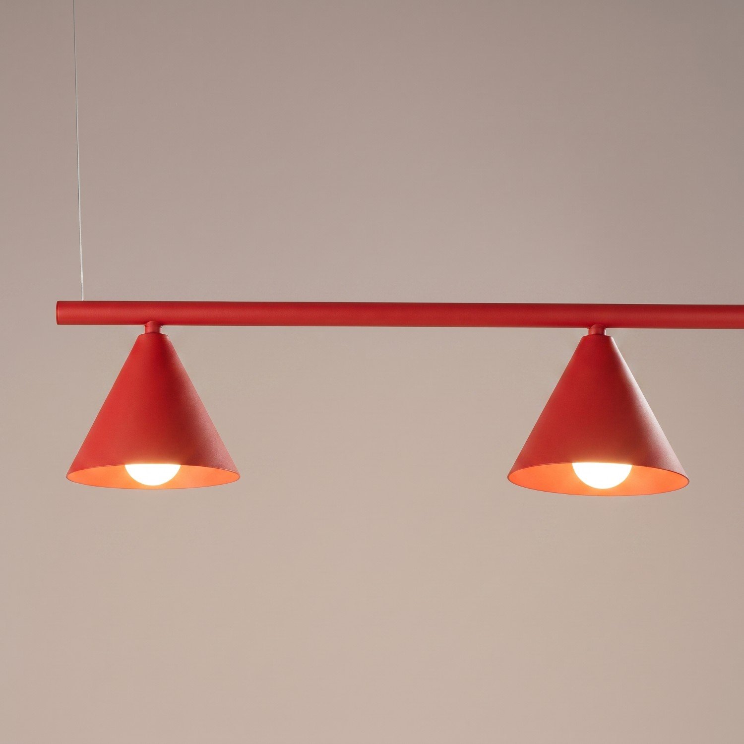 Chandelier Nox 4L Red Uncategorized Great Lighting UK Ltd