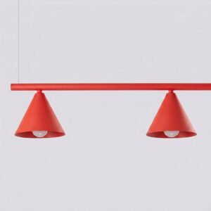 Chandelier Nox 4L Red Uncategorized Great Lighting UK Ltd