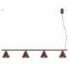 Chandelier Nox 4L Brown Uncategorized Great Lighting UK Ltd