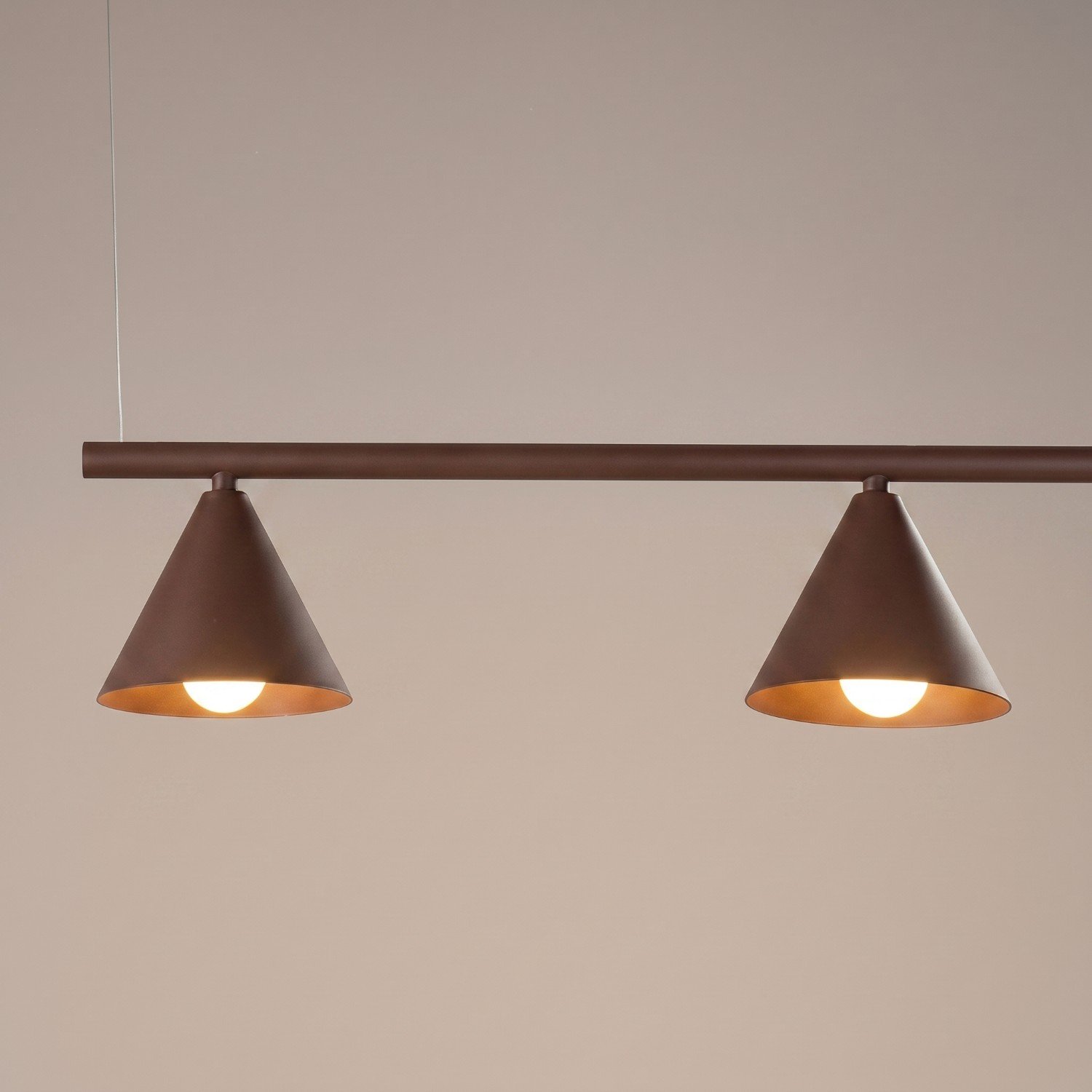 Chandelier Nox 4L Brown Uncategorized Great Lighting UK Ltd