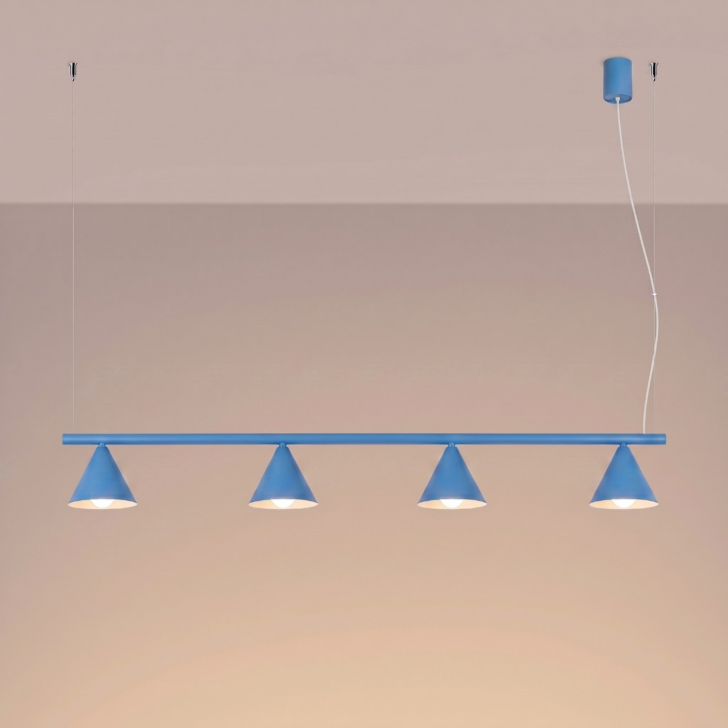 Chandelier Nox 4L Azure Uncategorized Great Lighting UK Ltd