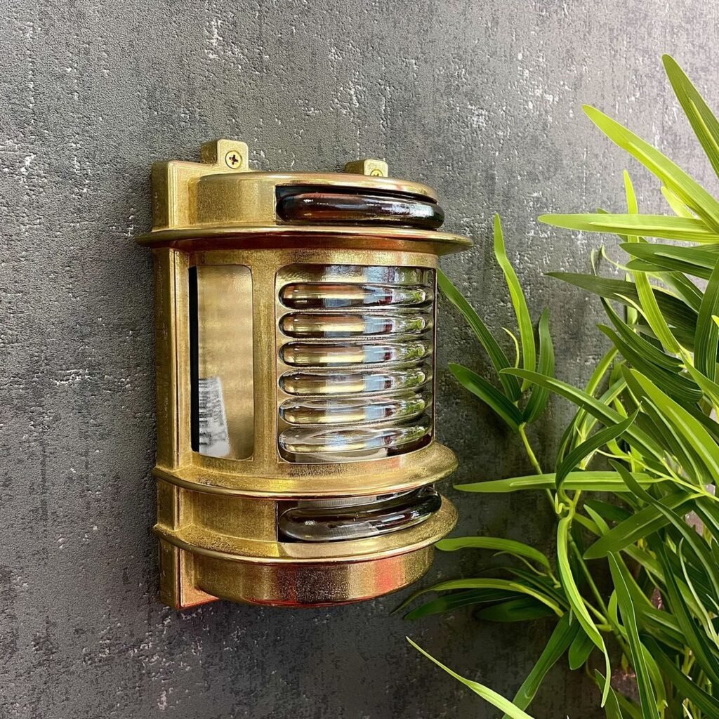 Cargo Solid Brass Wall Light