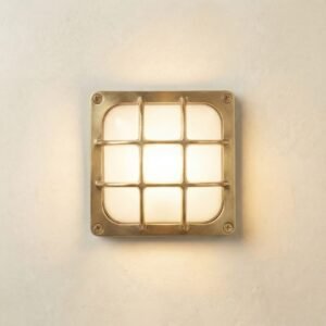 Francis Solid Brass Wall Light Uncategorized Great Lighting UK Ltd