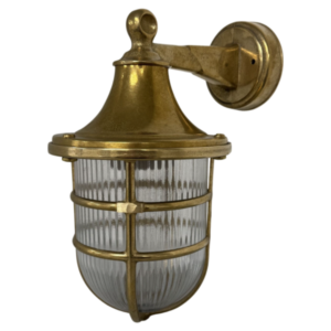 Grand Tiller Solid Brass Wall Lantern Uncategorized Great Lighting UK Ltd