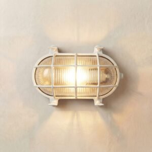 Horatio Solid Brass Bulkhead Light Uncategorized Great Lighting UK Ltd