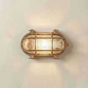 Horatio Junior Solid Brass Bulkhead Light Uncategorized Great Lighting UK Ltd