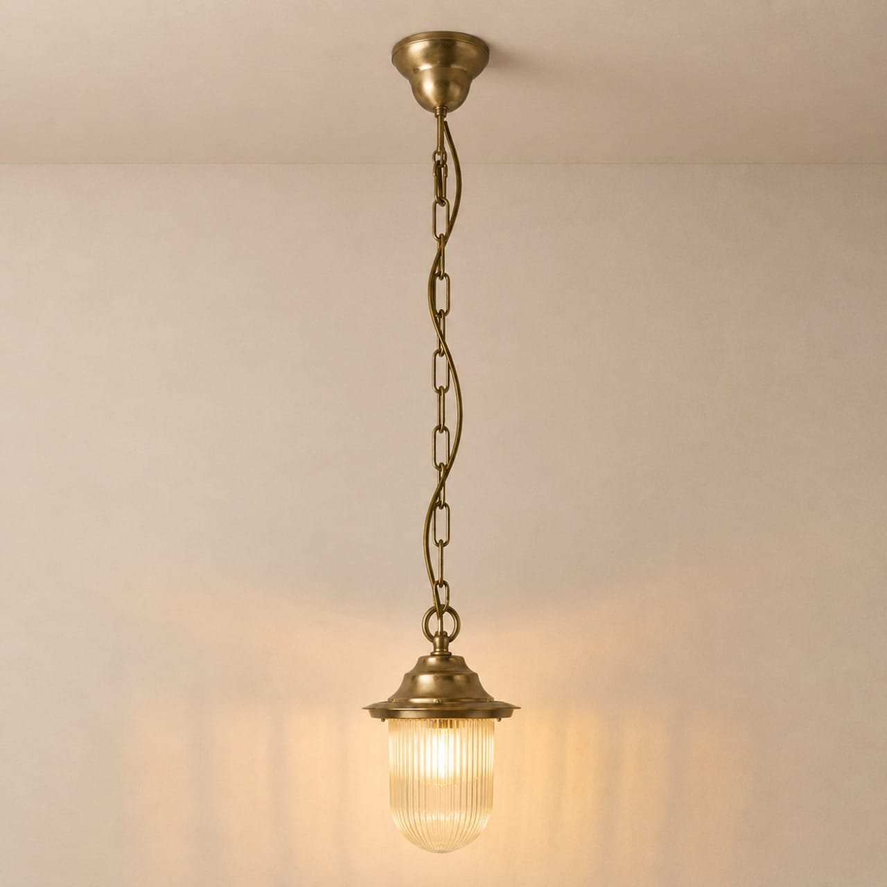 Hull Solid Brass Pendant Lantern Uncategorized Great Lighting UK Ltd
