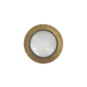 Marina Solid Brass Circular Bulkhead Light Uncategorized Great Lighting UK Ltd