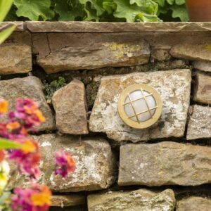 Marina Guard Solid Brass Circular Bulkhead Light Uncategorized Great Lighting UK Ltd