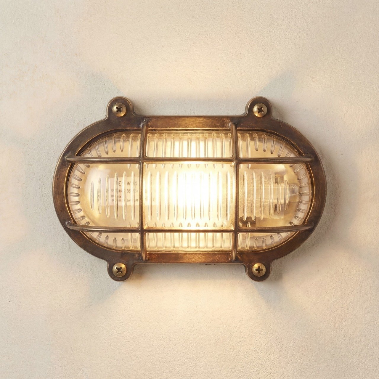 Merchant Flush Solid Brass Bulkhead Light Uncategorized Great Lighting UK Ltd