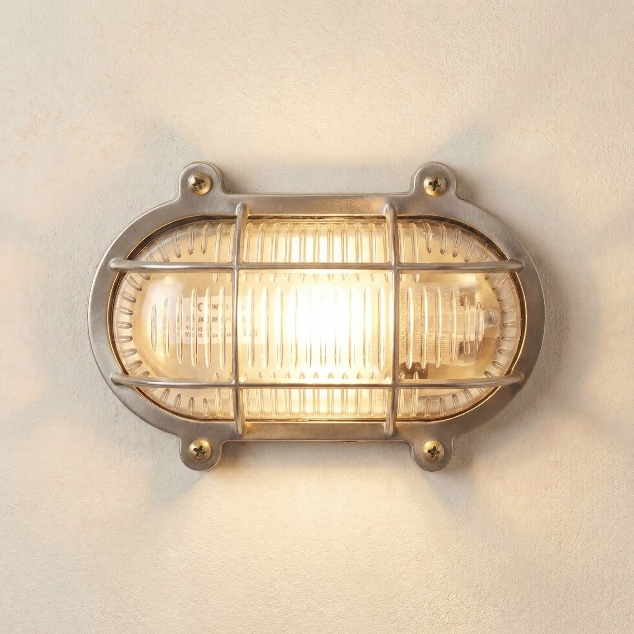 Merchant Flush Solid Brass Bulkhead Light Uncategorized Great Lighting UK Ltd
