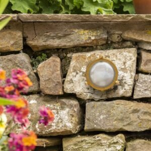 Mini Compass Solid Brass Bulkhead Light Uncategorized Great Lighting UK Ltd