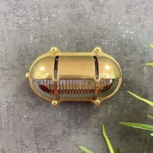 Palaemon North Solid Brass Bulkhead Light Uncategorized Great Lighting UK Ltd