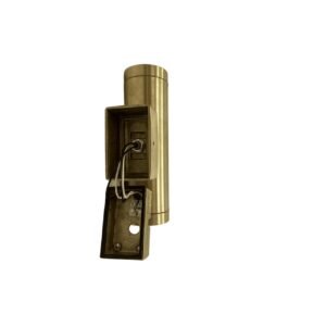 Pharos Solid Brass Up & Down Wall Light Garden Lighting Great Lighting UK Ltd