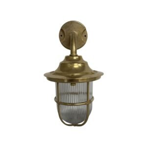 Quinn Guard Solid Brass Wall Lantern Uncategorized Great Lighting UK Ltd