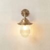 Quinn Solid Brass Wall Lantern Uncategorized Great Lighting UK Ltd
