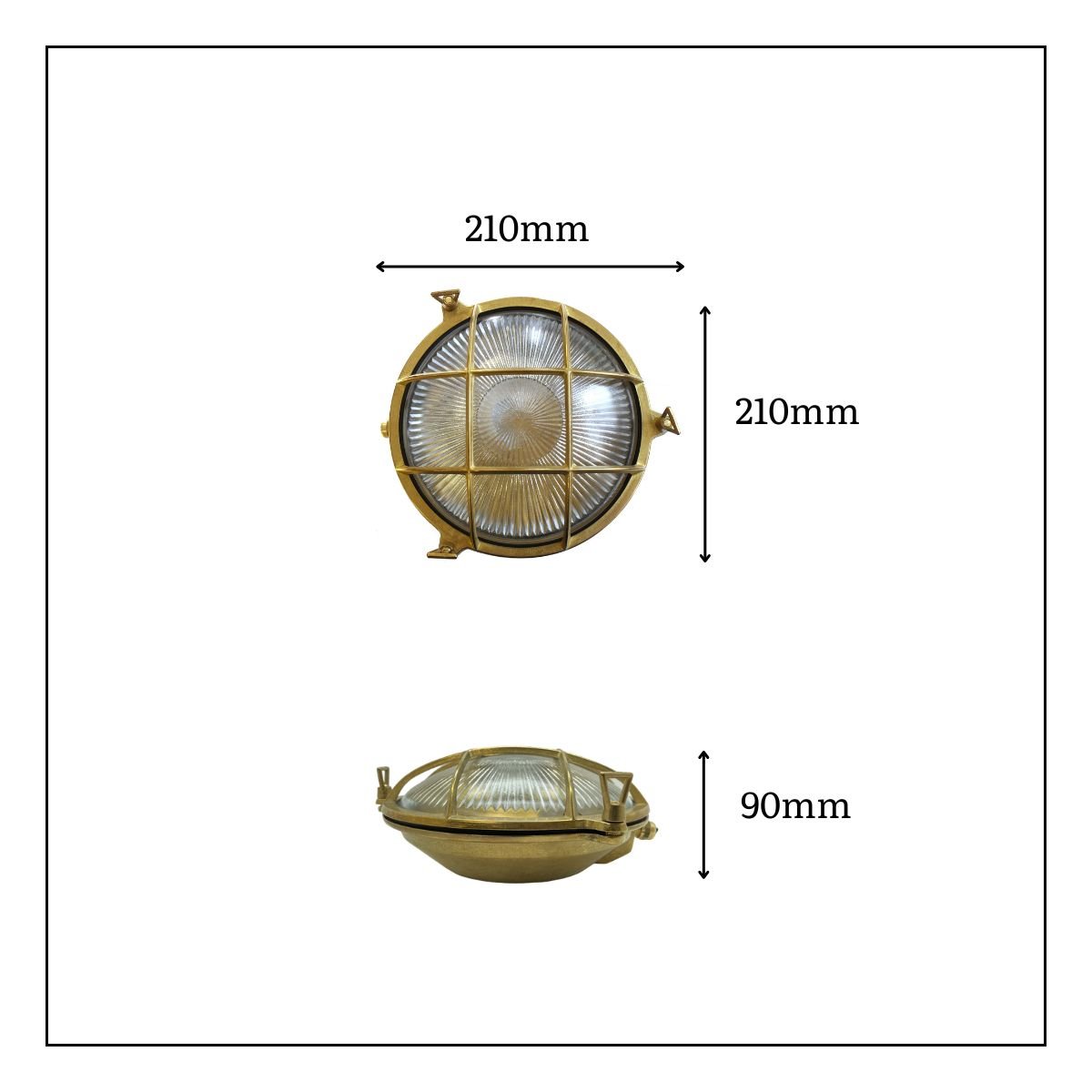 Small Cabin Solid Brass Bulkhead Light Bulkhead Lights Great Lighting UK Ltd