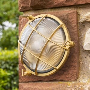 Small Cabin Solid Brass Bulkhead Light Bulkhead Lights Great Lighting UK Ltd