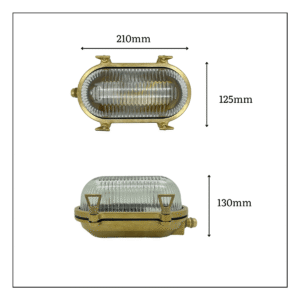Small Siren Solid Brass Bulkhead Light Uncategorized Great Lighting UK Ltd