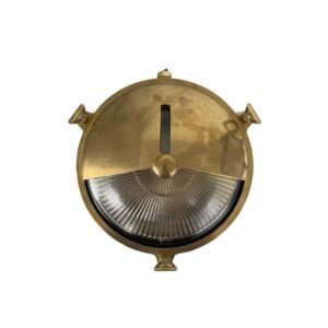 Trident Shield Solid Brass Bulkhead Light Uncategorized Great Lighting UK Ltd