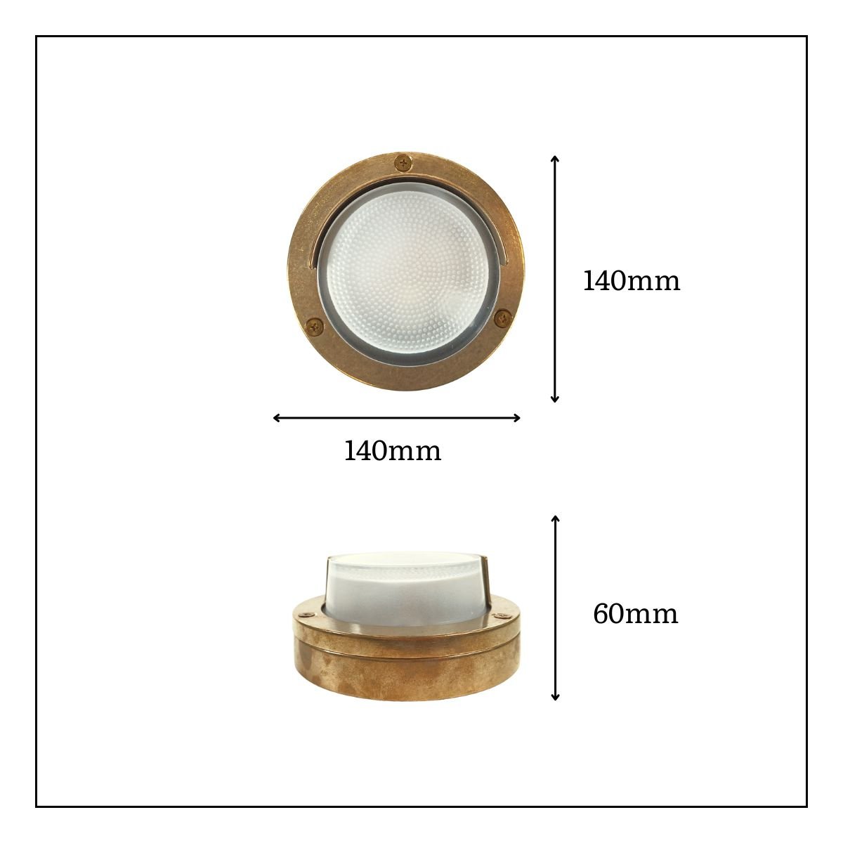 Walkway Eyelid Solid Brass Light Uncategorized Great Lighting UK Ltd