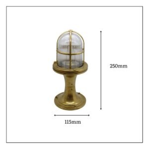 Wellington Solid Brass Post Lantern New Arrivals Great Lighting UK Ltd